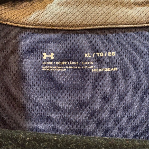 Navy Under Armour Polo - Picture 6 of 7